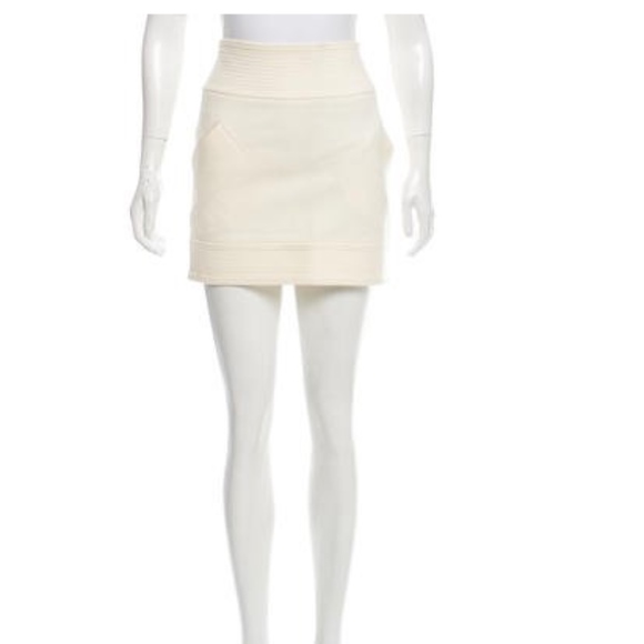 Diane Von Furstenberg Dresses & Skirts - Diane von Furstenberg Lucie Ivory Mini Skirt